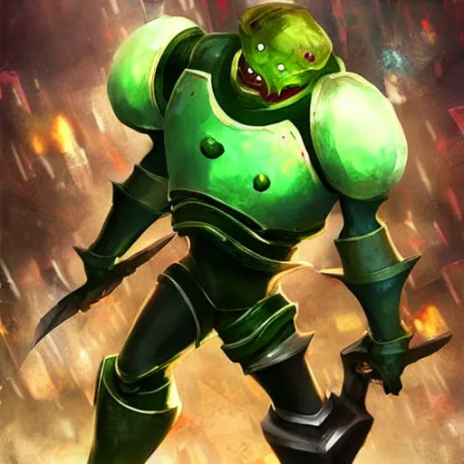 Image similar to urgot league of legends