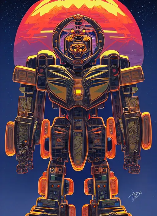 Image similar to a lion mecha by dan mumford, center frame singular high fantasy character concept art symmetrical features, digital painting, sharp focus, illustration