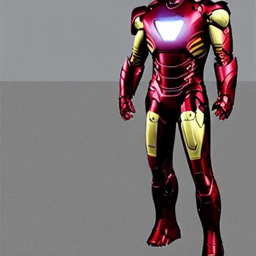 Image similar to elon musk as iron man full body shot