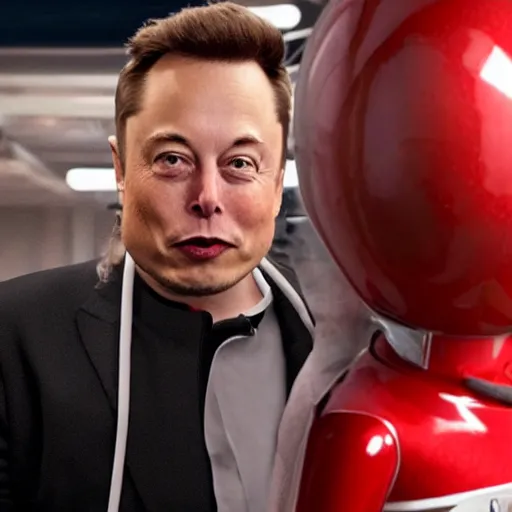 Image similar to elon musk as doctor eggman in sonic live action movie , 8k resolution, full HD, cinematic lighting, award winning, anatomically correct