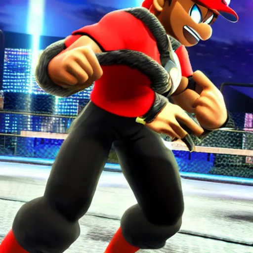 Image similar to etika as a playable character in super smash bros ultimate, Nintendo switch