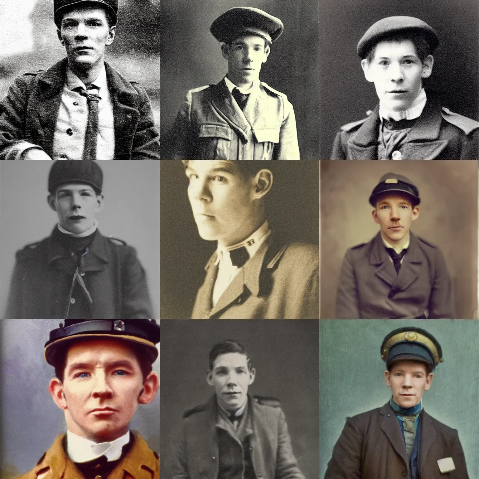 Prompt: twentinine years old lee evans as a ( ( sad ) ), quirky 1 9 th century eastern european postman. detailed soft focus interesting lights, portrait by paul brason