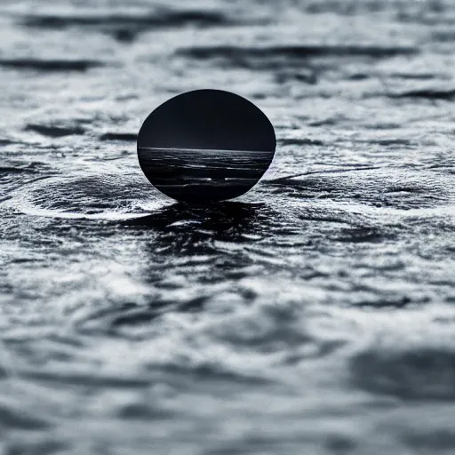 Image similar to dslr photo of a large lake with ripples from a pebble skimming across the water, full bodied portrait, artgerm, artstation, very high quality effects, intricate details,, extremely high quality, moody lighting, real camera, real photo, photography by deviantart, 8 k, full subject in shot