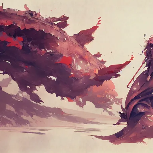 Image similar to concept art of japan, highly detailed painting by dustin nguyen, akihiko yoshida, greg tocchini, greg rutkowski, cliff chiang, 4 k resolution, trending on artstation, 8 k