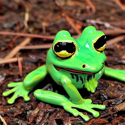 Image similar to kwakiutl frog