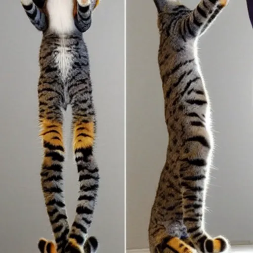 Image similar to very tall cat