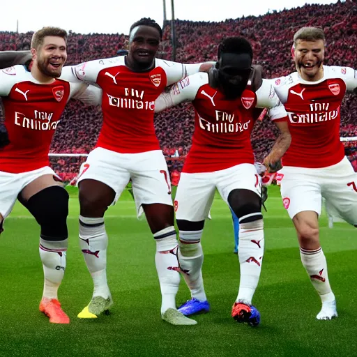 Prompt: Arsenal win the Premier League