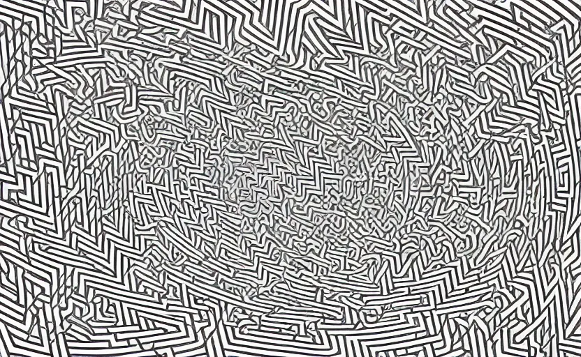 intricate maze
