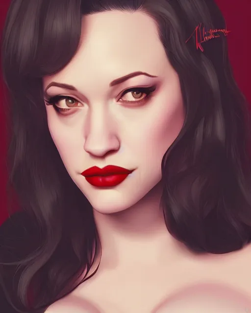 Prompt: kat dennings christina hendricks jennifer tilly, by wlop and ilya kuvshinov and artgerm, gorgeous beautiful, stunning, deviant, arrogant