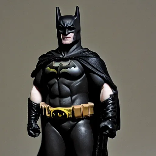 Image similar to glenn danzig as batman, action figure,
