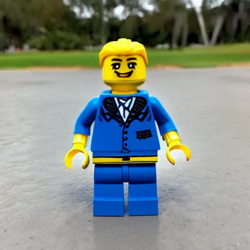 Image similar to Florida man Lego Minifigure