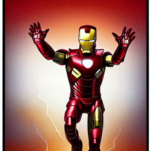 Image similar to bill murray as iron man