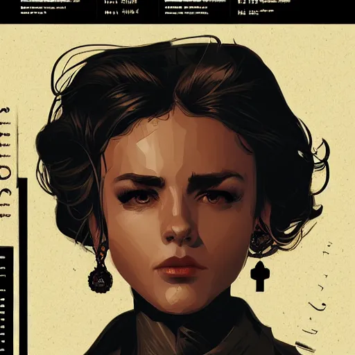 Image similar to portrait skull girl by petros afshar, tom whalen, laurie greasley, jc leyendecker and singer sargent