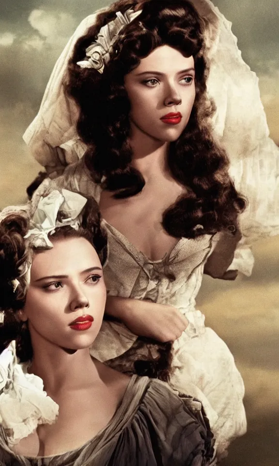 Image similar to Scarlett Johansson in Gone With the Wind