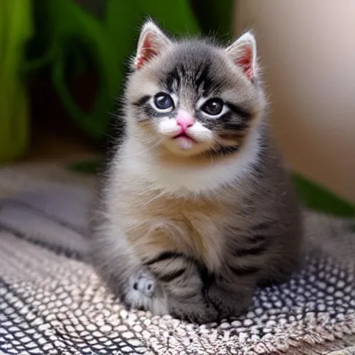 Image similar to fat baby kitten