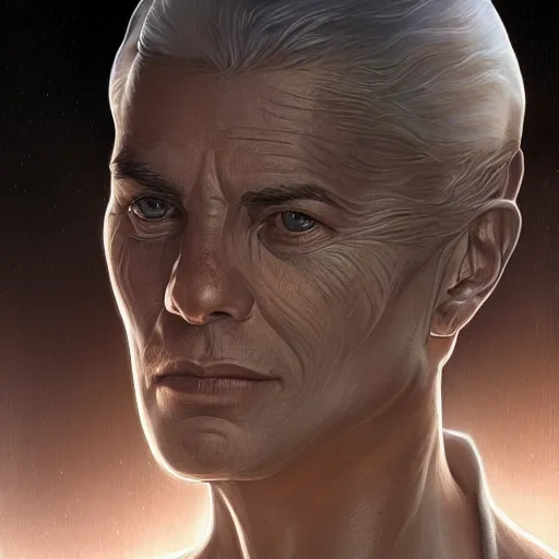 Image similar to yair lapid as dune character, portrait, intricate, elegant, highly detailed, digital painting, artstation, concept art, wallpaper, smooth, sharp focus, illustration, art by h. r. giger and artgerm and greg rutkowski and alphonse mucha