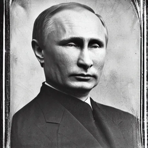 Image similar to Putin lies in a coffin. Daguerrotype