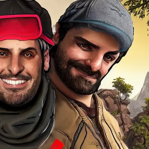 Prompt: ethan klein as a new character on apex legends