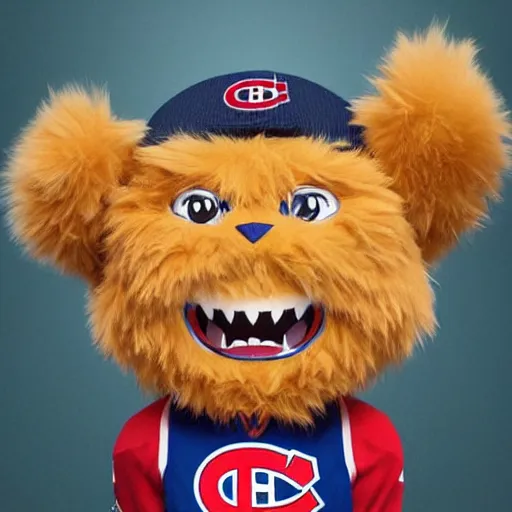 Image similar to anime Portrait of Youppi the Habs Montreal Canadiens Mascot as a very cute powerful and friendly pokemon, highly detailed anime, high evolution, 1990s, legendary, smooth, sharp focus, dynamic lighting, intricate, trending on ArtStation, illustration pokemon, art by WLOP