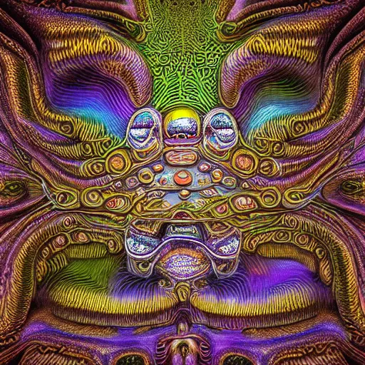 Image similar to junji ito holes, deepdream, fractals, by chris dyer intricate detail, p high resolution, vray, hdr, hyper detailed, insane details, intricate, ornate, dramatic lighting, octane render, weta digital, micro details, 3 d sculpture