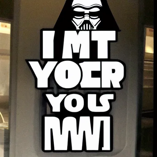 Prompt: i am your father