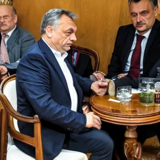 Image similar to Viktor Orban in Valorant