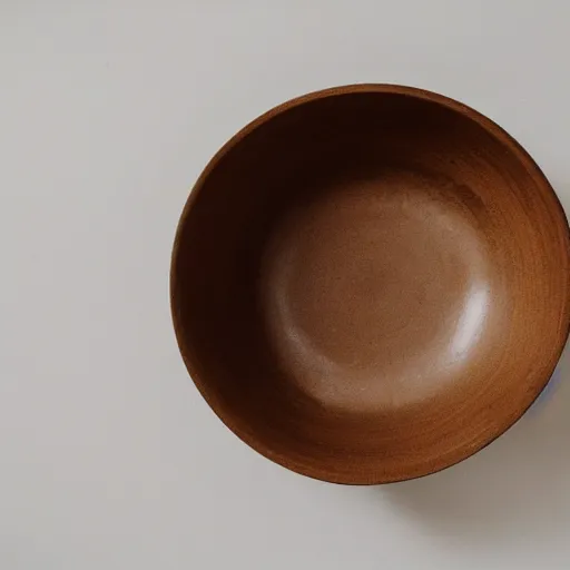 Image similar to ceramic bowl on a plywood table