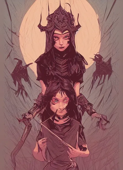 Image similar to beautifull gothic maiden, cute face. dark fantasy, d & d, artstation, art by petros afshar, tom whalen, laurie greasley and greg rutkowski and ilya kuvshinov