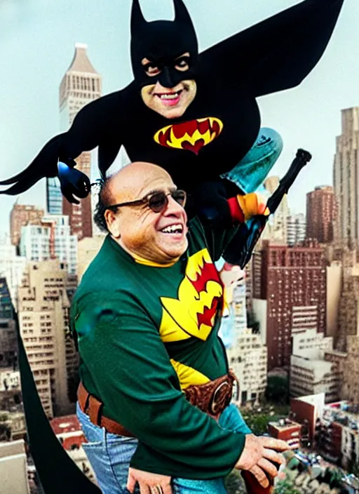 danny devito as robin batmans sidekick Stable Diffusion OpenArt danny devito as robin batmans sidekick Stable Diffusion OpenArt
