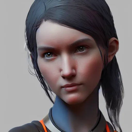 Image similar to zbrush girl, 8 k uhd, unreal engine, octane render in the artstyle of finnian macmanus, john park and greg rutkowski