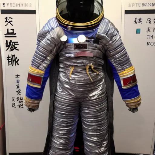 Image similar to space suit for the chinese emperor, the wandering earth, science fiction