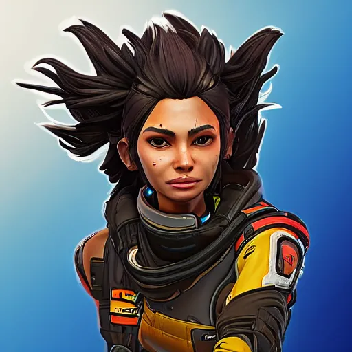 Image similar to Loba From apex legends,