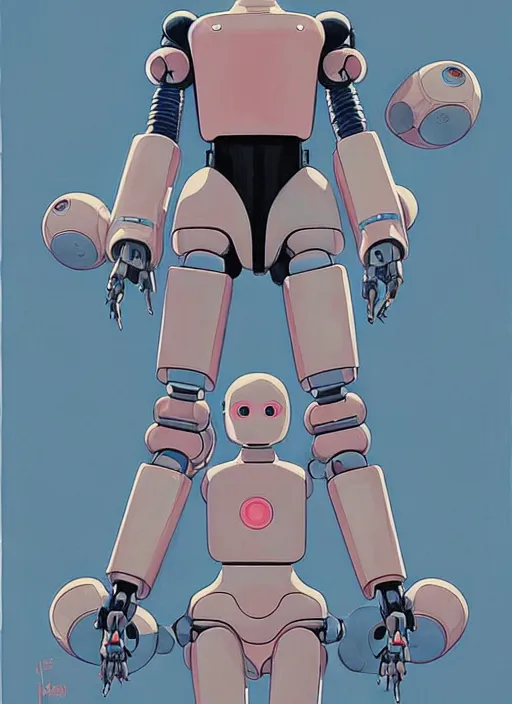 Prompt: Artwork by James Jean and Phil noto; Yoshimi they don't believe me But you won't let those robots defeat me Those evil-natured robots They're programmed to destroy us; a fierce young Japanese lady fighting a gigantic robot. art work by Phil noto and James Jean