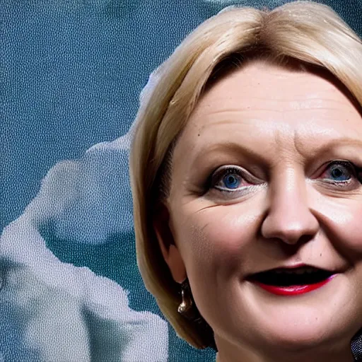 Image similar to a lizard - person, reptilian, scales, photorealistic, ( ( ( liz truss ) ) )