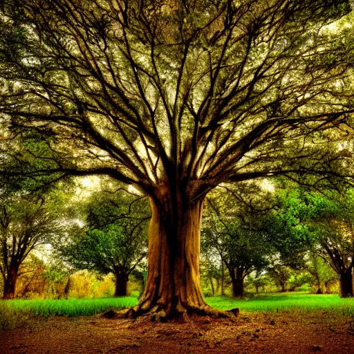 Image similar to a fine art photography of a tree