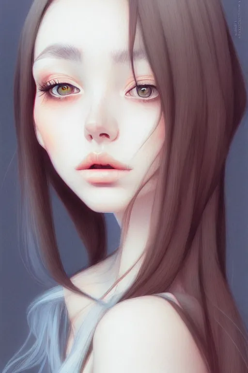 Image similar to clear portrait of a transilvanian attractive women, digital painting, artstation, concept art, smooth, sharp focus, illustration, art by miho hirano