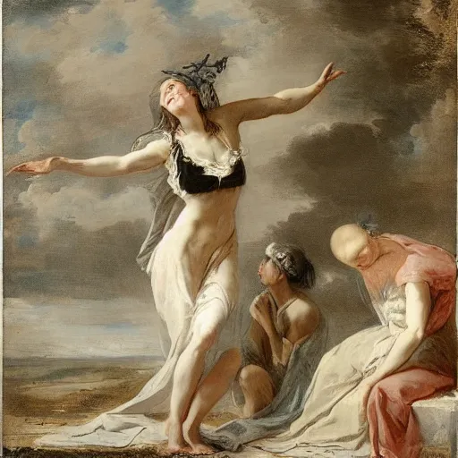 Prompt: eclectiv regurgitation, by Élisabeth Louise Vigée le Brun