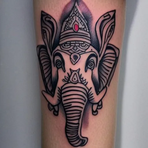 Image similar to Ganesha tattoo