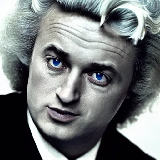 Image similar to geert wilders as gene wilder