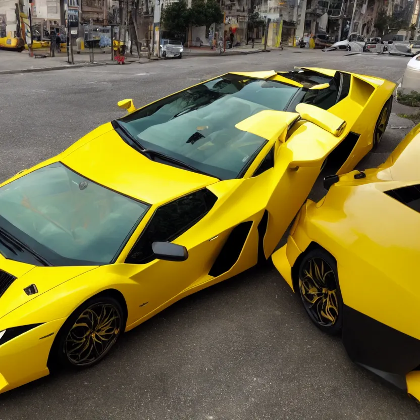 Image similar to yellow lamborghini hurrican