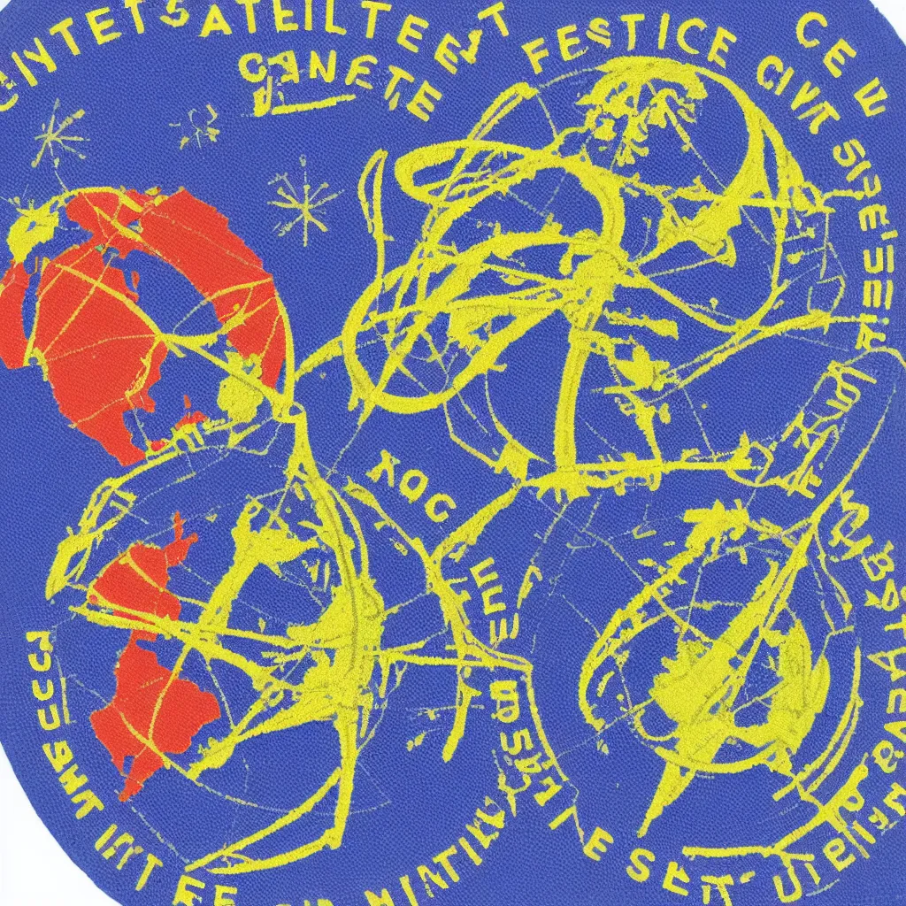 Image similar to centre for satellite data in environmental science logo mission patch