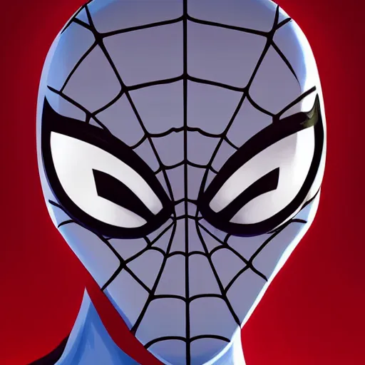 Image similar to face icon stylized minimalist spiderman, loftis, cory behance hd by jesper ejsing, by rhads, makoto shinkai and lois van baarle, ilya kuvshinov, rossdraws global illumination