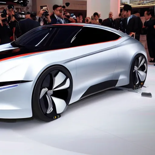 Image similar to photo of the new honda concept car inspired by f 1