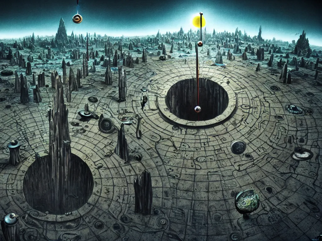 Image similar to highly detailed photo of center of the earth, trending on deviantart, neo surrealism, sharp focus, a lot of little details, octane, masterpiece, art by max ernst