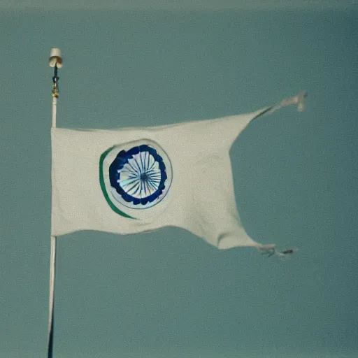 Image similar to 35mm photograph of Indian Flag, Aesthetic