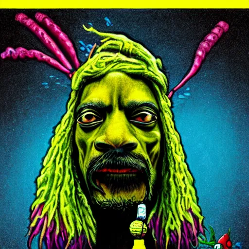 Image similar to a snoop dogg tennis ball monsters, colorful, digital art, fantasy, magic, chalk, trending on artstation, ultra detailed, professional illustration by basil gogos