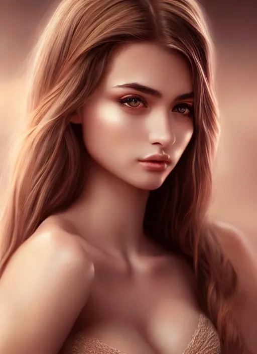 Image similar to a gorgeous greek female photo, professionally retouched, soft lighting, realistic, smooth face, full body shot, torso, dress, perfect eyes, sharp focus on eyes, 8 k, high definition, insanely detailed, intricate, elegant, art by artgerm and jason chan