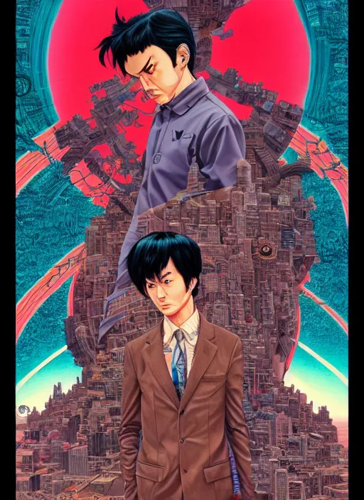 akira city, junji ito, tristan eaton, victo ngai, | Stable Diffusion ...