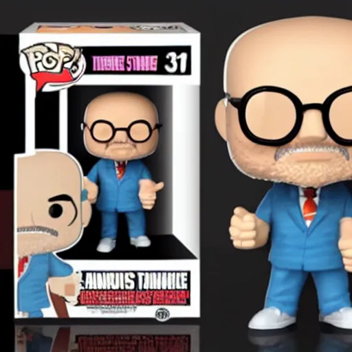 Image similar to tobias funke as a funko pop figure