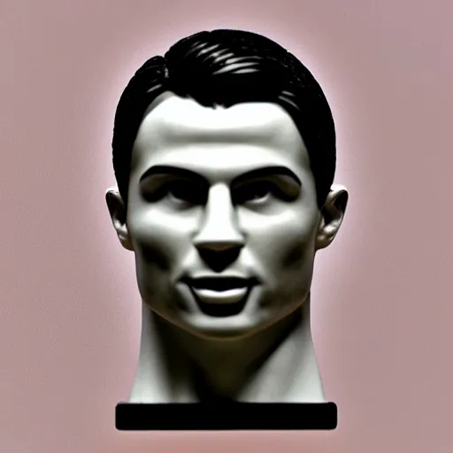 Image similar to cristiano ronaldo as doctor, accurate, 30mm, face, soft colours, dramatic lighting, nikon